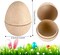 30 Pcs Paper Mache Easter Eggs, Easter Craft Egg Supplies DIY Blank Paper Mache Eggs Fillable Paintable Craft Eggs for Easter DIY Craft and Party Ornaments Egg Hunt (30)